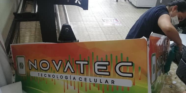 Aviso publicitario para negocio